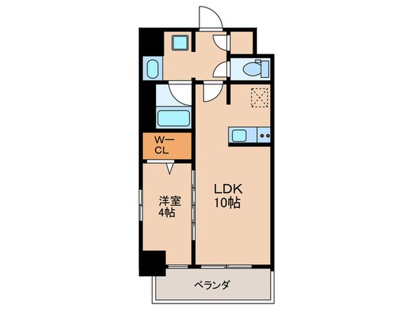 Metrosa京町堀の物件間取画像